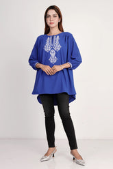 Women's Casual Tops (Persian Blue)